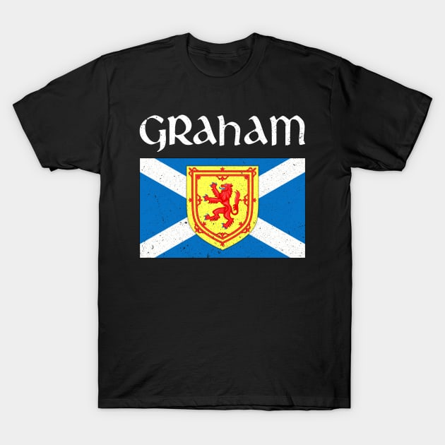 Clan Graham Scottish Clan Scotland Flag T-Shirt by anitakayla32765